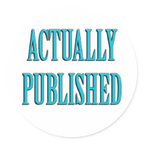 Published Author Sticker