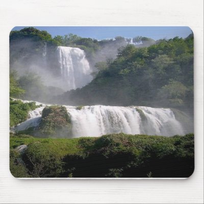 puCascatemarmore Mousepad by cooldudeproducts