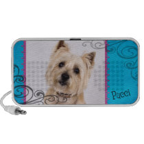 Pucci the Cairn Terrier Portable Speaker speakers