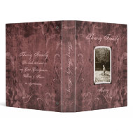 Puce Custom Photo Family History (1