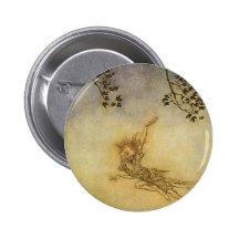 Puck, A Sprite by Arthur Rackham Pin