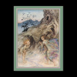 Puck and a Fairy postcards