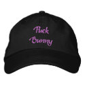 Puck Bunny Embroidered Hat embroidered hats