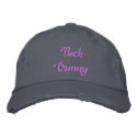 Puck Bunny Embroidered Hat embroidered hats