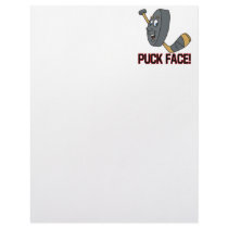 Puck Face Letterhead Design