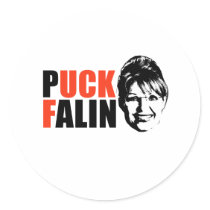 PUCK FALIN T-shirts and Gifts Sticker