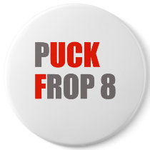 Puck Frop 8 buttons by gayshirts Puck Frop 8 buttons
