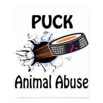 Puck The Causes Animal Abuse Poster posters by causeican Puck The Causes Animal Abuse Poster posters