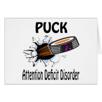 Puck The Causes Attention Deficit Disorder Card