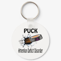 Puck The Causes Attention Deficit Disorder Keychai keychains by causeican Puck The Causes Attention Deficit Disorder Keychai keychains