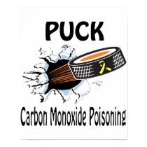 Puck The Causes Carbon Monoxide Poisoning Poster posters by causeican Puck The Causes Carbon Monoxide Poisoning Poster posters