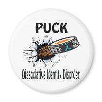 Puck The Causes Dissociative Identity Disorder Mag magnets by causeican Puck The Causes Dissociative Identity Disorder Mag magnets