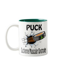 Puck The Causes Duchenne Muscular Dystrophy Mug
