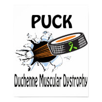 Puck The Causes Duchenne Muscular Dystrophy Poster posters by causeican Puck The Causes Duchenne Muscular Dystrophy Poster posters