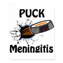 Puck The Causes Meningitis Poster posters by causeican Puck The Causes Meningitis Poster posters
