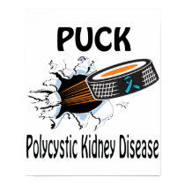 Puck The Causes Polycystic Kidney Disease Poster posters by causeican Puck The Causes Polycystic Kidney Disease Poster posters