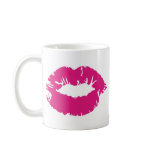 Pucker Pink Lipstick Mugs