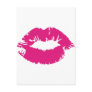 Pucker Pink Lipstick Post Card