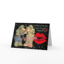 Pucker up Big Boy Birthday Hippo cards by moonlake Pucker up Big Boy Birthday Hippo cards