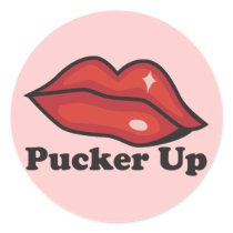 Pucker Up stickers