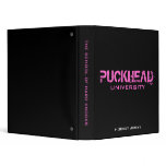 PUCKHEAD UNIVERSITY 3 RING BINDER