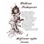 Puck's Soliloquy Midsummer Night's Shakespeare Tee Shirts
