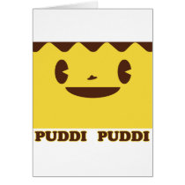 PUDDI Face PUDDI Greeting Cards