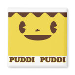 PUDDI Face PUDDI Refrigerator Magnets