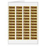PUDDI PUDDI GREETING CARD