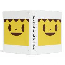puddi puddi face 3 ring binders