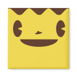 puddi puddi face fridge magnets