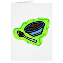 Pudding Greeting Card
