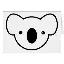 Pudding the Koala Greeting Card