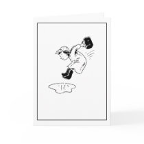 Puddle Jumper Greeting Card