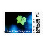 Puddle Poplar Leaf Postage