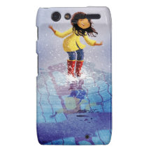 Puddle Pounce Motorola Droid RAZR Covers