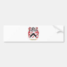 Puddy Coat of Arms (Family Crest) Bumper Stickers