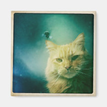Puddy Has An Idea Fridge Magnet