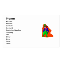 Pudgy Clown Business Card