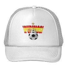 Pudimos Spain motivational World Champions logo Trucker Hats