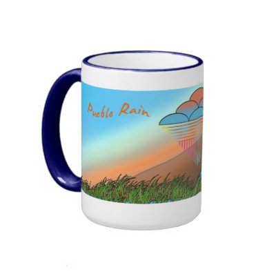 Pueblo Rain Mug by ZiaSun