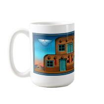 Pueblo Rain mugs