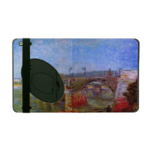Puente de Van Gogh el Sena en Asnières (F240) iPad Funda