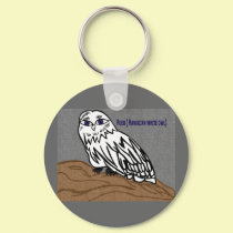 Pueo hawaiian white owl keychains by marcya7 Pueo hawaiian white owl keychains