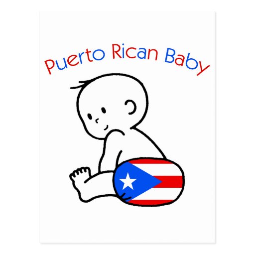 Puerto Rican Baby Postcard | Zazzle
