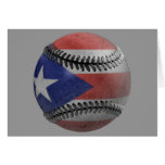 Puerto Rican Baseball Greeting Card