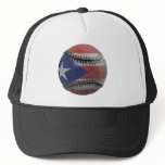 Puerto Rican Baseball Mesh Hats