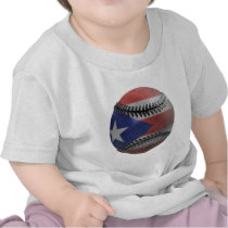 Puerto Rican Baseball Tees