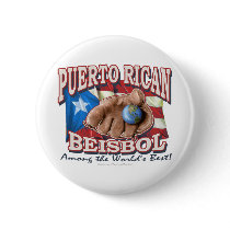 Puerto Rican Beisbol Button by fantasybaseball Puerto Rican Beisbol Button
