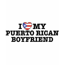 Puerto Rican Boyfriend t-shirts by magarmor Puerto Rican Boyfriend t-shirts
